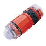 Strobe and LED dive light combo